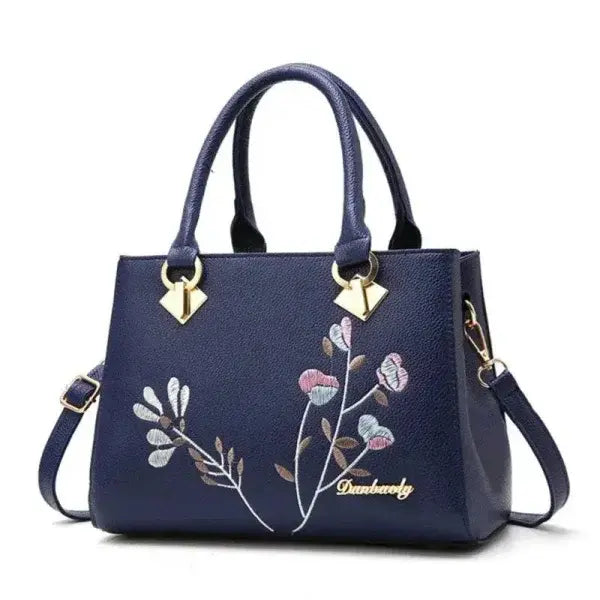Bowknot Star Pendant Shoulder Bag for Trendy Elegance - deep blue 3