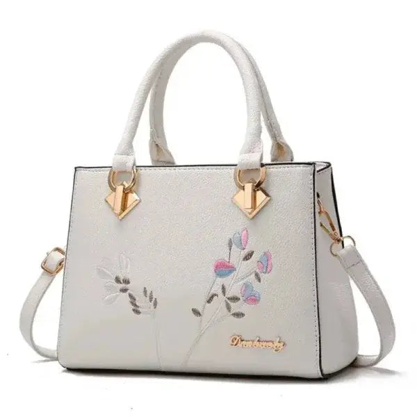 Bowknot Star Pendant Shoulder Bag for Trendy Elegance - white 3
