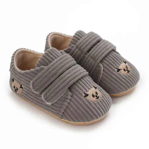Baby Panda Shoes 0–18M – Spring/Autumn Fashion Sneakers - G-09GREY / 0-6 Months