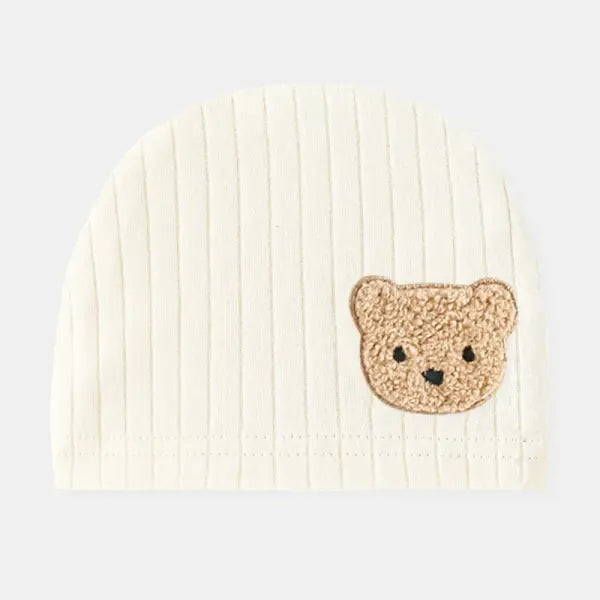 Thick Cotton Baby Bodysuit – Warm Winter One-Piece for Newborn Boys & Girls (0–6M) - Hat Khaki / 6M