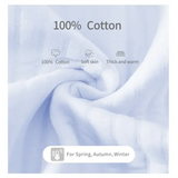 Thick Cotton Baby Bodysuit – Warm Winter One-Piece for Newborn Boys & Girls (0–6M)