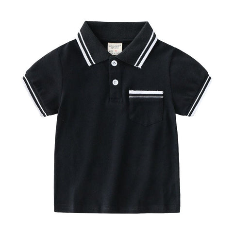 Boys’ T-Shirt Summer Polo Shirt - Cool & Comfortable