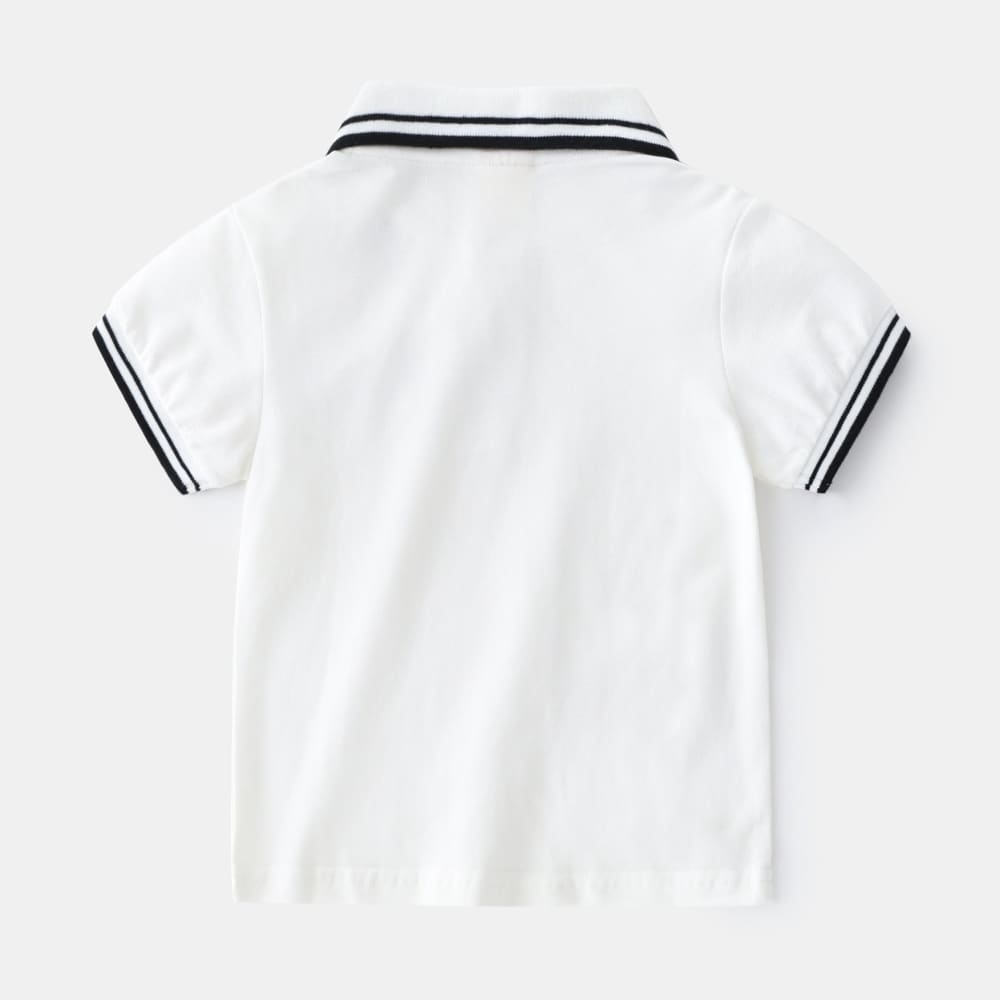 Boys’ T-Shirt Summer Polo Shirt - Cool & Comfortable