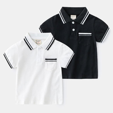 Boys’ T-Shirt Summer Polo Shirt - Cool & Comfortable