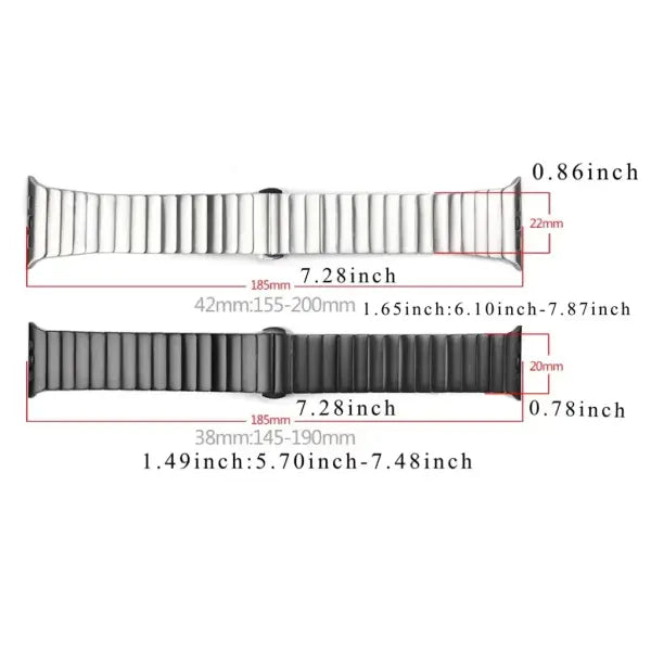 Stainless Steel Apple Watch Band Ultra Elegant Strap