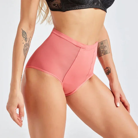 Breathable 4-Layer Bamboo Fiber Menstrual Panties – Heavy Flow Leak Proof