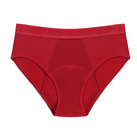 Breathable 4-Layer Bamboo Fiber Menstrual Panties – Heavy Flow Leak Proof
