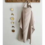 Breathable Baby Nursing Cover – Cotton Muslin Breastfeeding Privacy Apron & Feeding Blanket