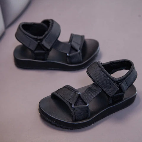 School Breathable Casual Shoes for Boys - Comfort and Style - Black / 21