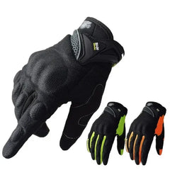 Breathable Full-Finger Motorcycle Racing Gloves – Anti-Skid & Durable - Himpall
