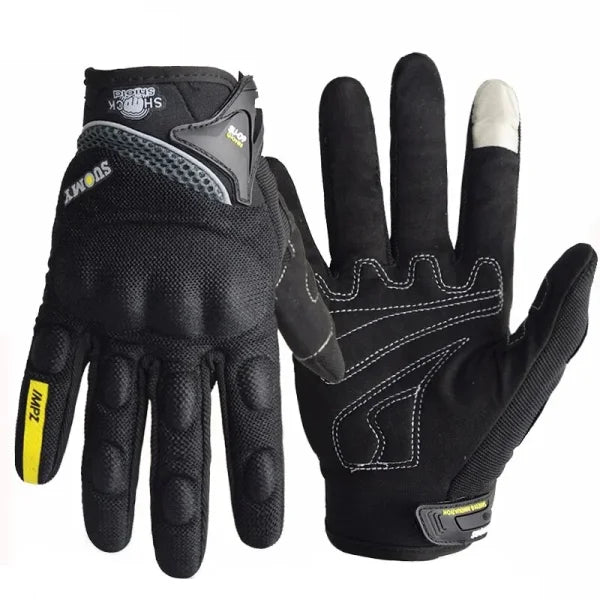 Breathable Full-Finger Motorcycle Racing Gloves – Anti-Skid & Durable - Himpall