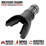 Breathing Exerciser Device for Unisex Adjustable Resistances Cardio Training