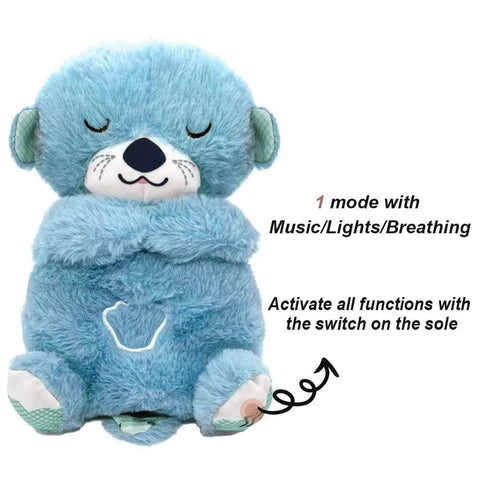 Breathing Otter Plush - Blue Otter / 30CM