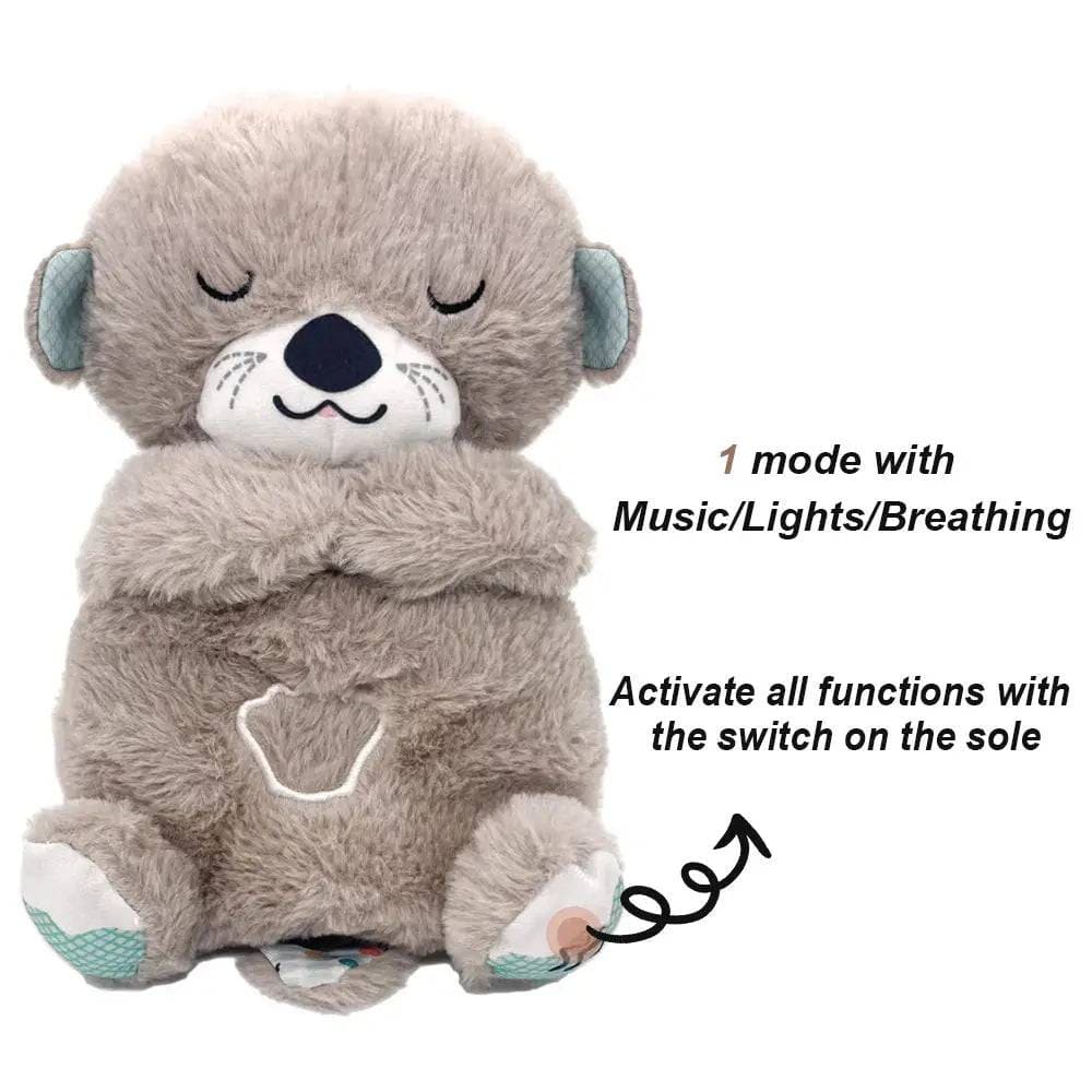 Breathing Otter Plush - Grey Otter / 30CM