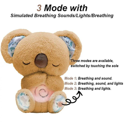 Breathing Otter Plush - Orange Koala / 30CM