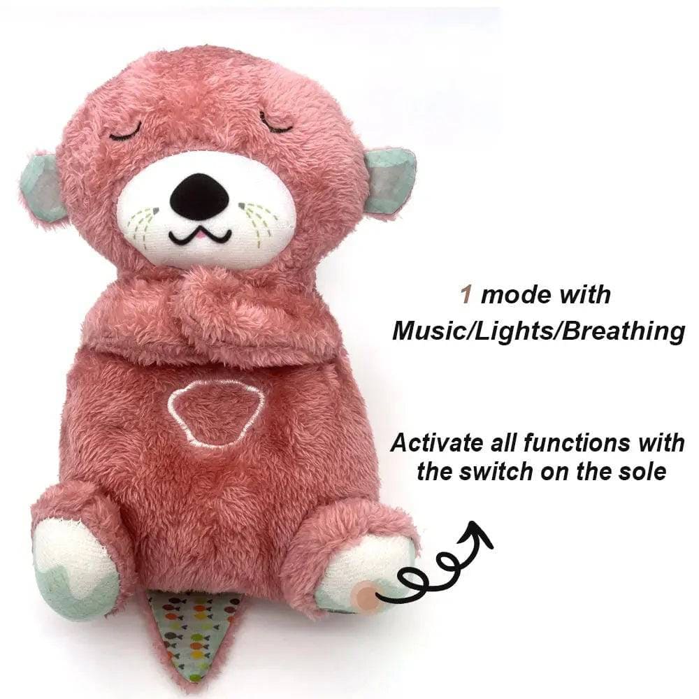 Breathing Otter Plush - Pink Otter / 30CM