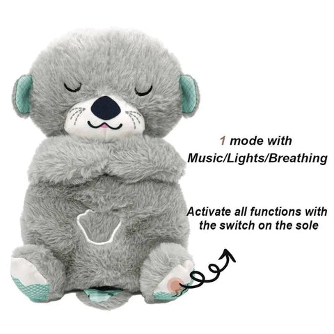 Breathing Otter Plush - Silver Otter / 30CM