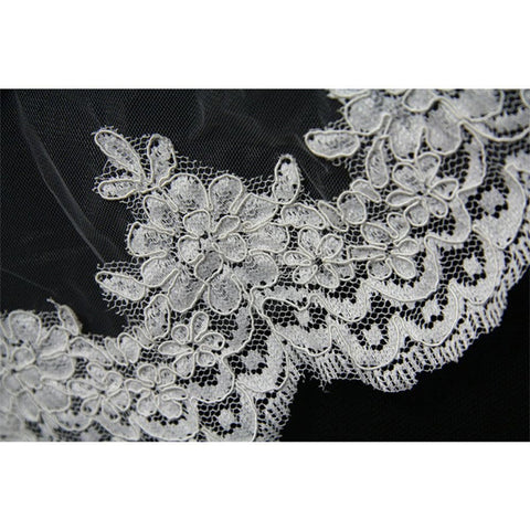 Bridal veil wedding dress accessories