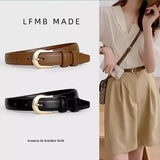 Brown Belt Fashion Accessory Summer Versatile Casual Style