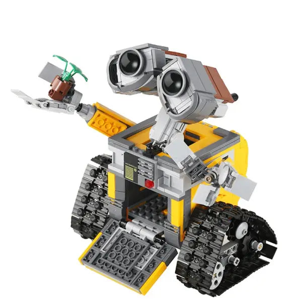 687pcs Hi-Tech RC Robot Building Blocks App & Remote Control Motorized STEM Toy Gift - robot / No box