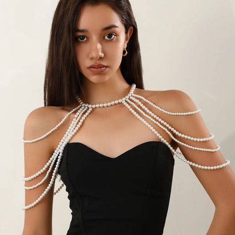 Butterfly Decoration Body Chains – Fashionable Body Jewelry for Women - 02 White 1608 / Body Chains