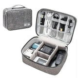 Cable Storage Bag Electronic Organizer Waterproof Portable Travel Pouch
