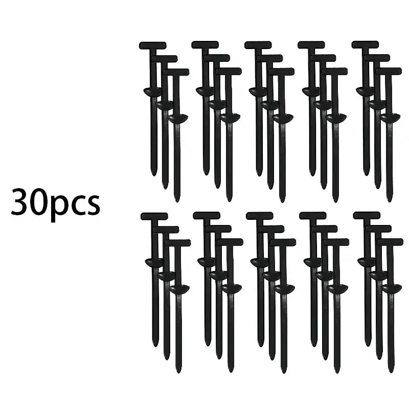 Cable tie buckle fixed through the core nail cable tie buckle mudguard fender inner lining trunk buckle - 30pcs