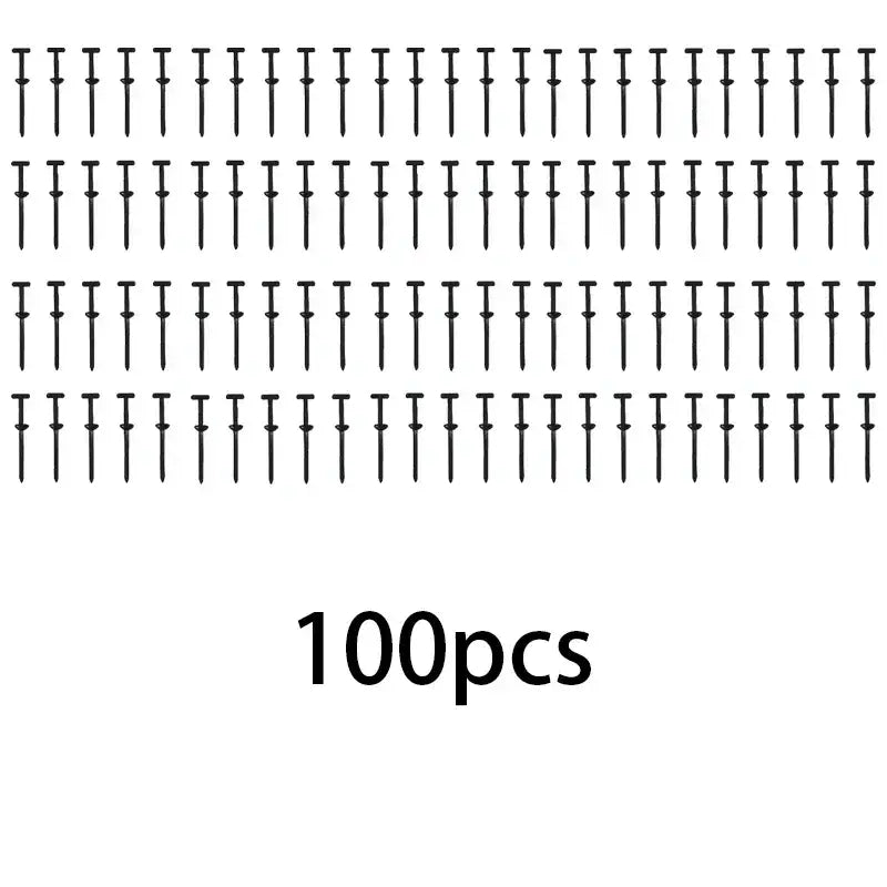 Cable tie buckle fixed through the core nail cable tie buckle mudguard fender inner lining trunk buckle - 100pcs