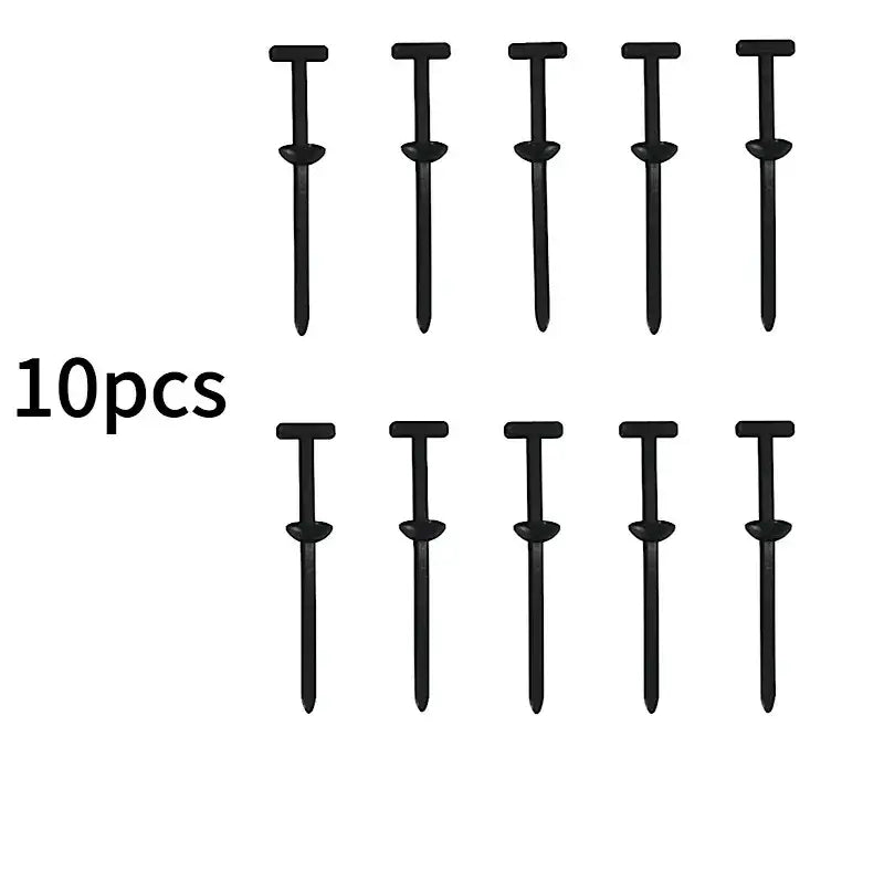 Cable tie buckle fixed through the core nail cable tie buckle mudguard fender inner lining trunk buckle - 10pcs