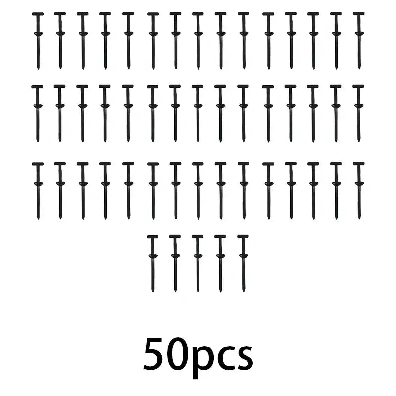 Cable tie buckle fixed through the core nail cable tie buckle mudguard fender inner lining trunk buckle - 50pcs