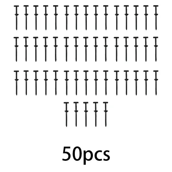Cable Tie Buckle Fastener – Core Nail Clip for Fender Mudguard and Trunk Inner Lining - 50pcs