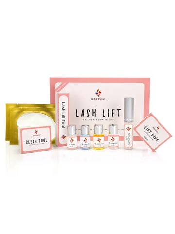 Calia Eyelash Perm Kit - Lifting Lashes & Eye Makeup Enhancer - 1 set / Poland