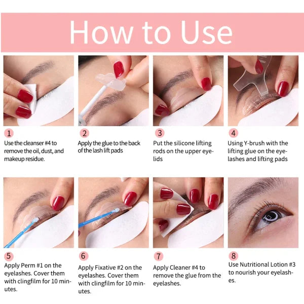 Calia Lash Lift Kit - Eyelash Enhancer & Perming Set
