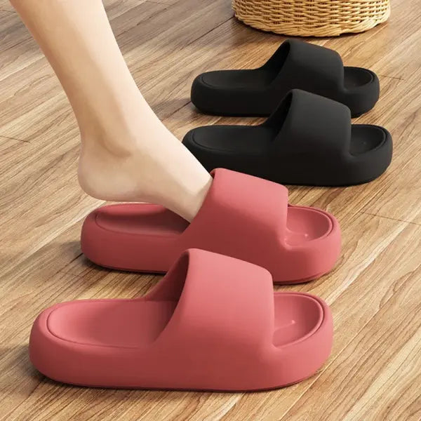 Candy Colors EVA Platform Slides Soft Sole Summer Beach Sandals