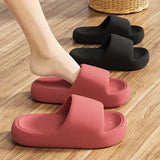 Candy Colors EVA Platform Slides Soft Sole Summer Beach Sandals