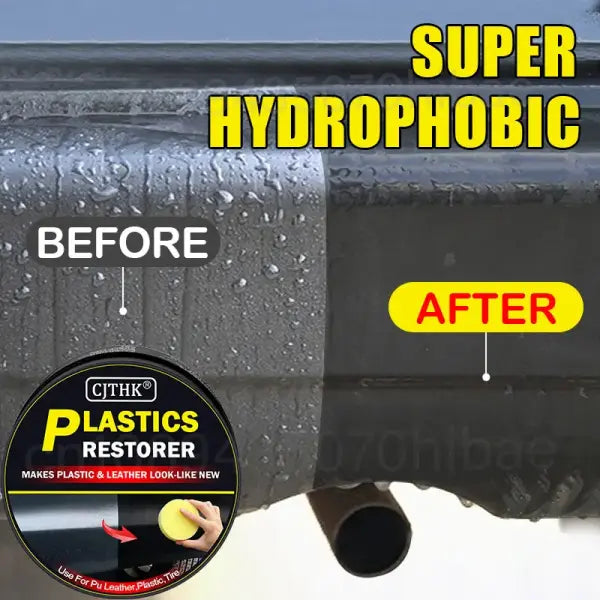 Car Plastic Restorer Back To Black Gloss Car Cleaning Products Plastic Leather Restore Auto Polish And Repair Coating