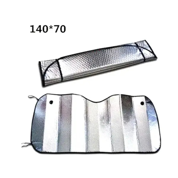 Car Sun Visor Set Heat Insulating Material Complete Protection - 140x70