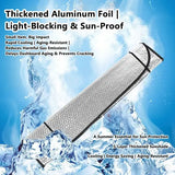 Car Sun Visor Set Heat Insulating Material Complete Protection - 140x70
