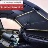 Car Sunshade Umbrella Foldable Windshield Protection Accessory