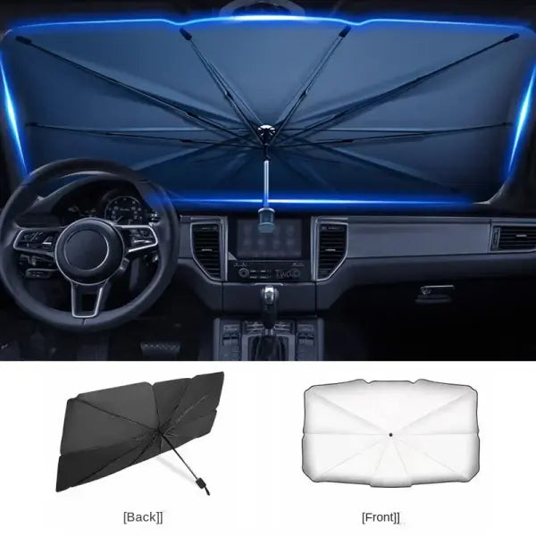 Car Sunshade Umbrella Foldable Windshield Protection Accessory