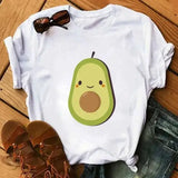 Cartoon Avocado T-Shirt for Trendy and Quirky Avocado Apparel - Himpall