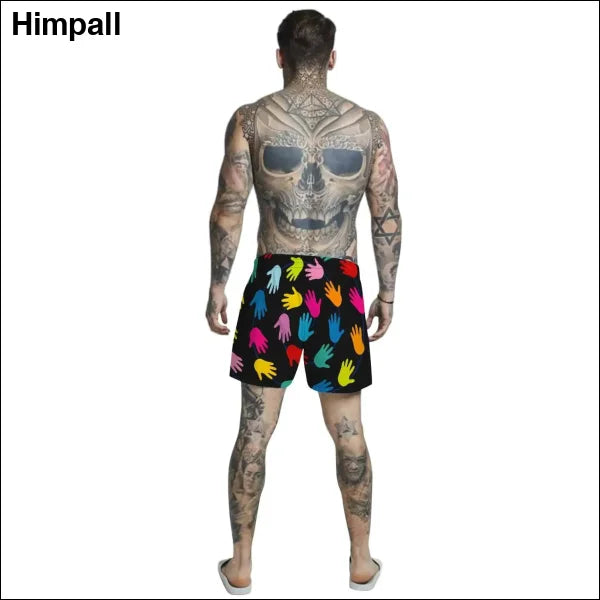 Casual Men’s Beach Shorts: Drifting Swimming Trunks