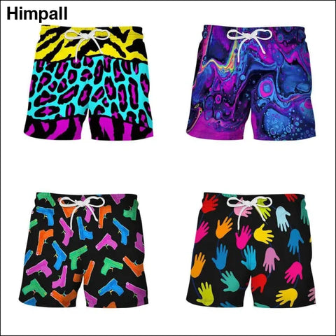 Casual Men’s Beach Shorts: Drifting Swimming Trunks