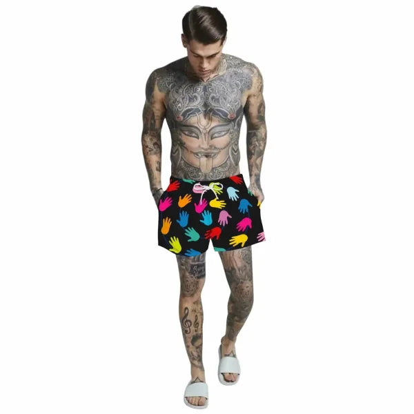 Casual Men’s Beach Shorts for Relaxed Summer Drifting Swimming Trunks - Himpall
