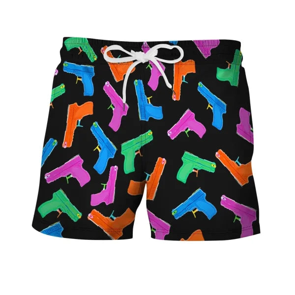 Casual Men’s Beach Shorts for Relaxed Summer Drifting Swimming Trunks - Himpall