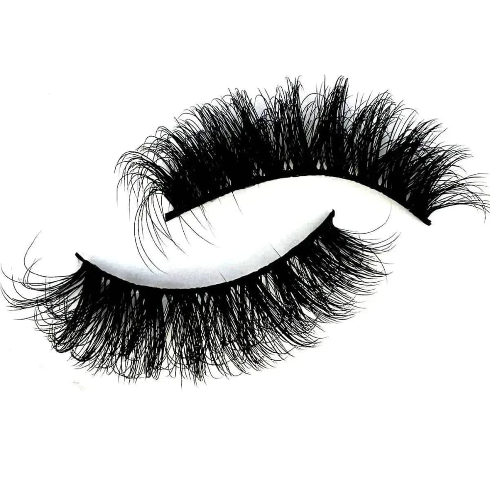 Cat Eye Lashes with 8D Wispy Faux Mink – 10 Pairs Set