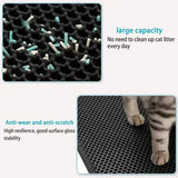 Cat Litter Mat Waterproof Double Layer Pet Litter Box Mat Pet Toilet Cat Mat Nonslip Sand Cat Washable Mat Pet Clean
