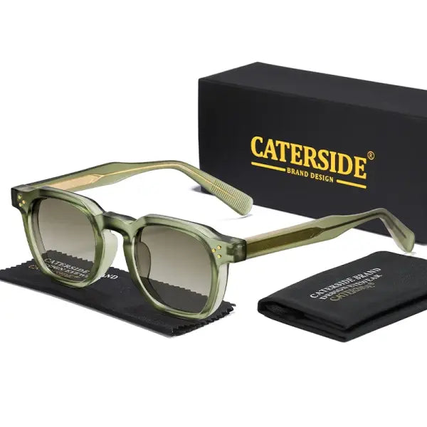 Retro Punk Men Sunglasses Small Frame Square Personalized Design Sun Glasses Women Travel Party Business Festival Gift