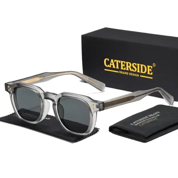 Retro Punk Men Sunglasses Small Frame Square Personalized Design Sun Glasses Women Travel Party Business Festival Gift