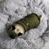 Waterproof Dog Jacket – Winter Warm Fleece Coat with Fur Collar for Small Dogs Chihuahua Yorkie & Pug